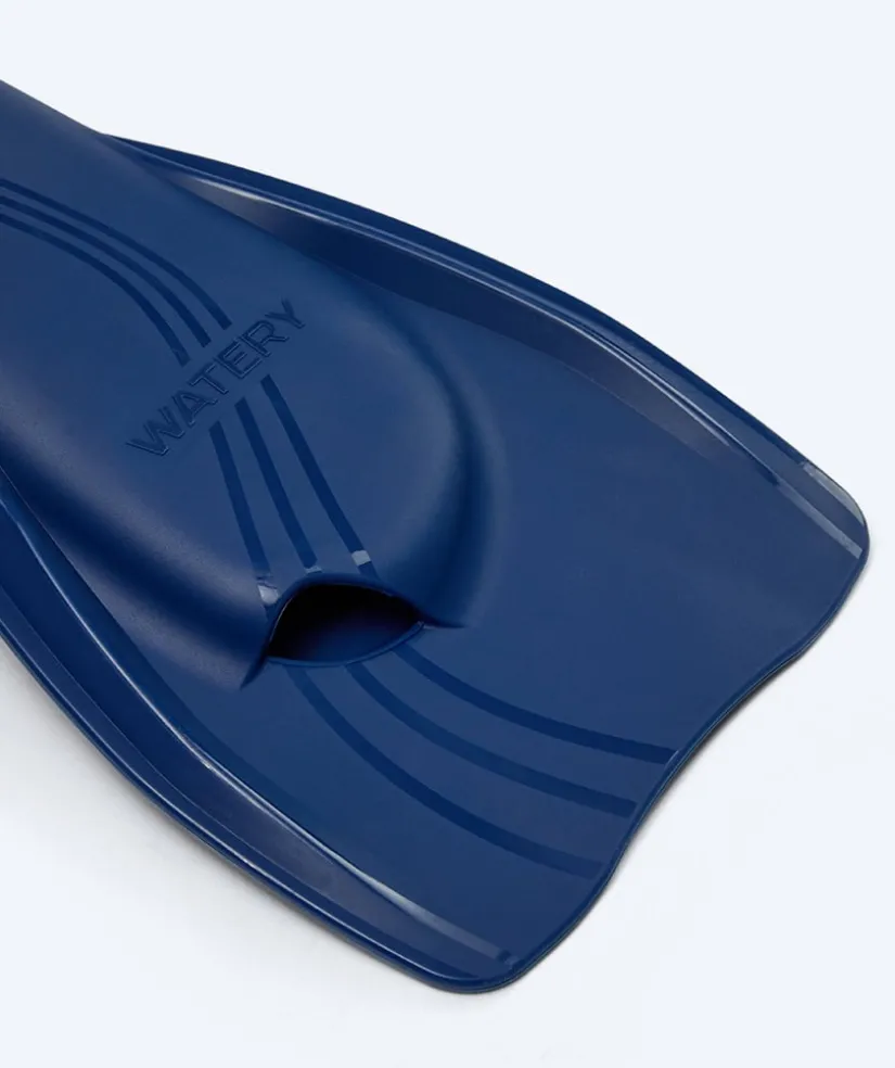 Sale Watery svømmefødder - Cleat Elite Tech - Mørkeblå