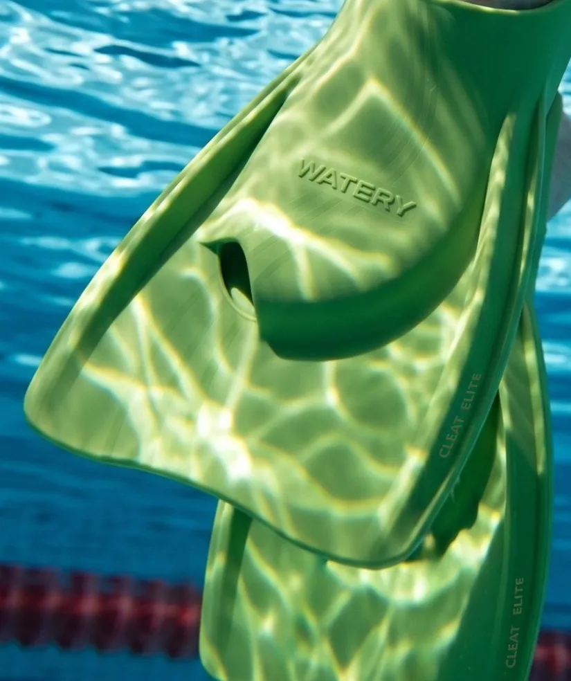 Outlet Watery svømmefødder - Cleat Elite Tech - Grøn