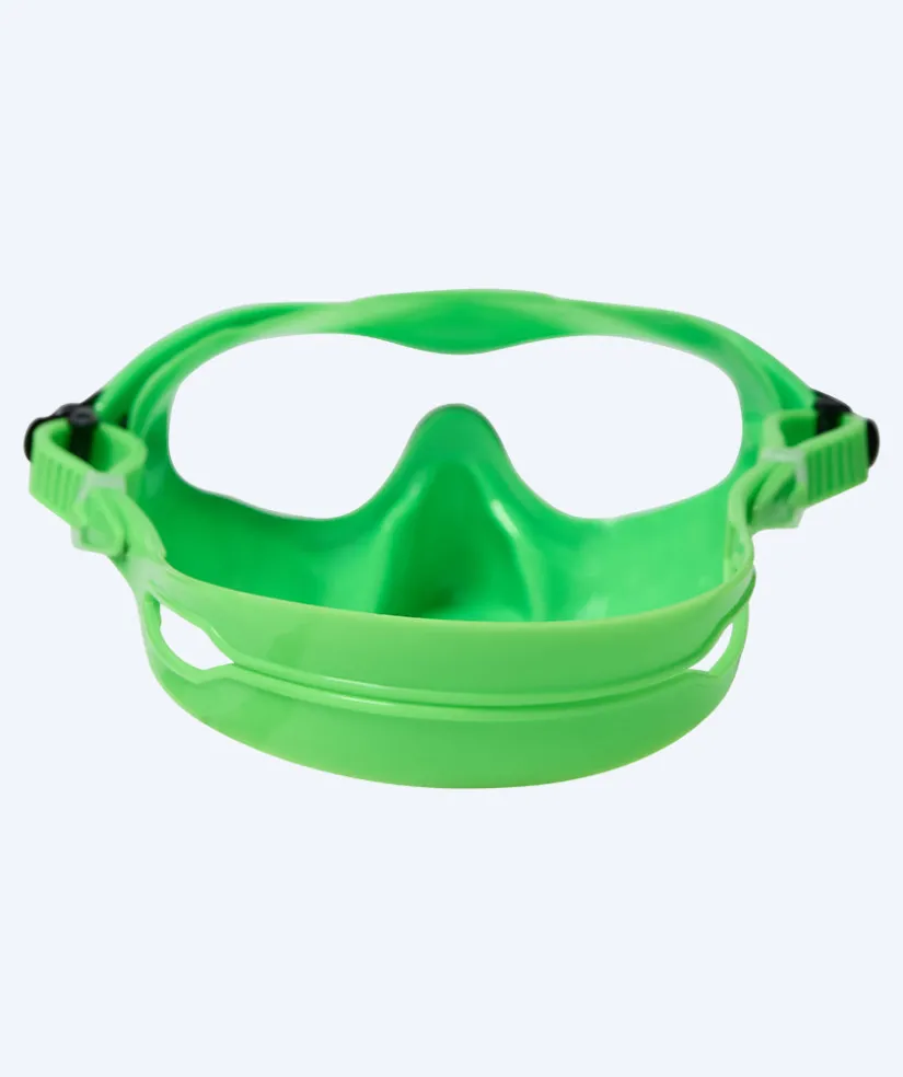 Watery svømmemaske til børn - Ocean - Grøn/klar