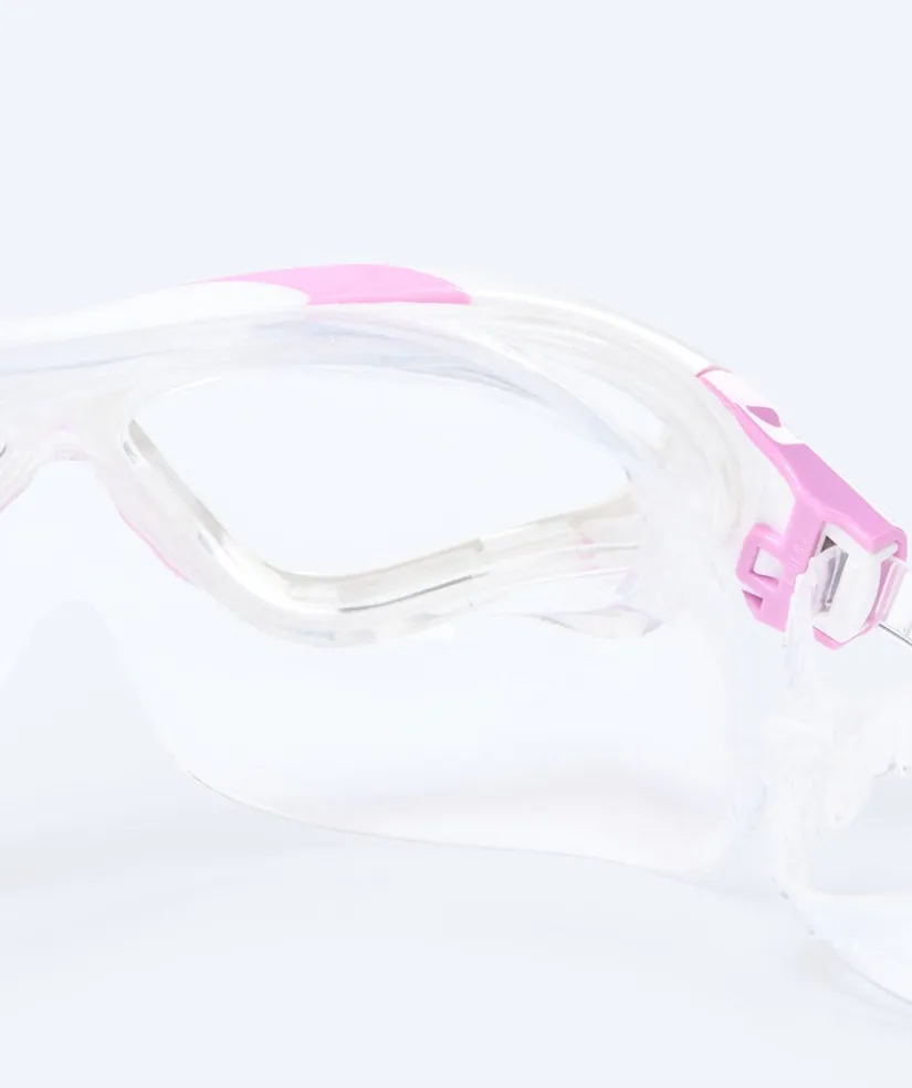Hot Watery svømmemaske til voksne - Mantis - Pink/klar