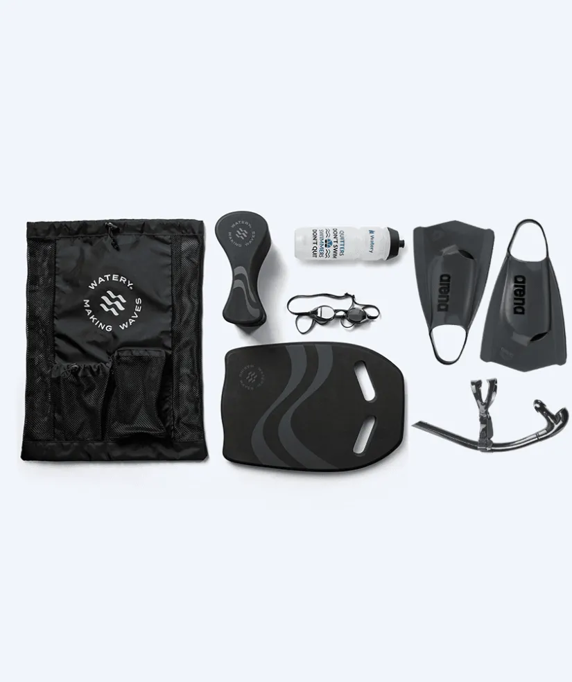 Discount Watery svømmenet - Ultra Light 40L - Sort