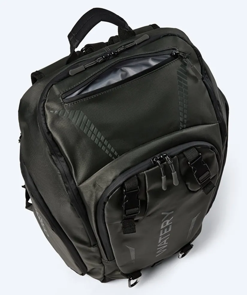 Discount Watery svømmetaske - Oxygen Elite 45L - Mørkegrøn