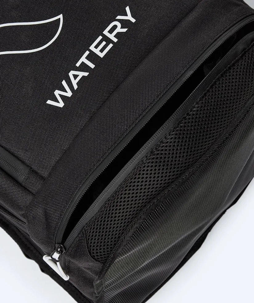 Best Watery svømmetaske - Viper Elite 45L - Sort/hvid