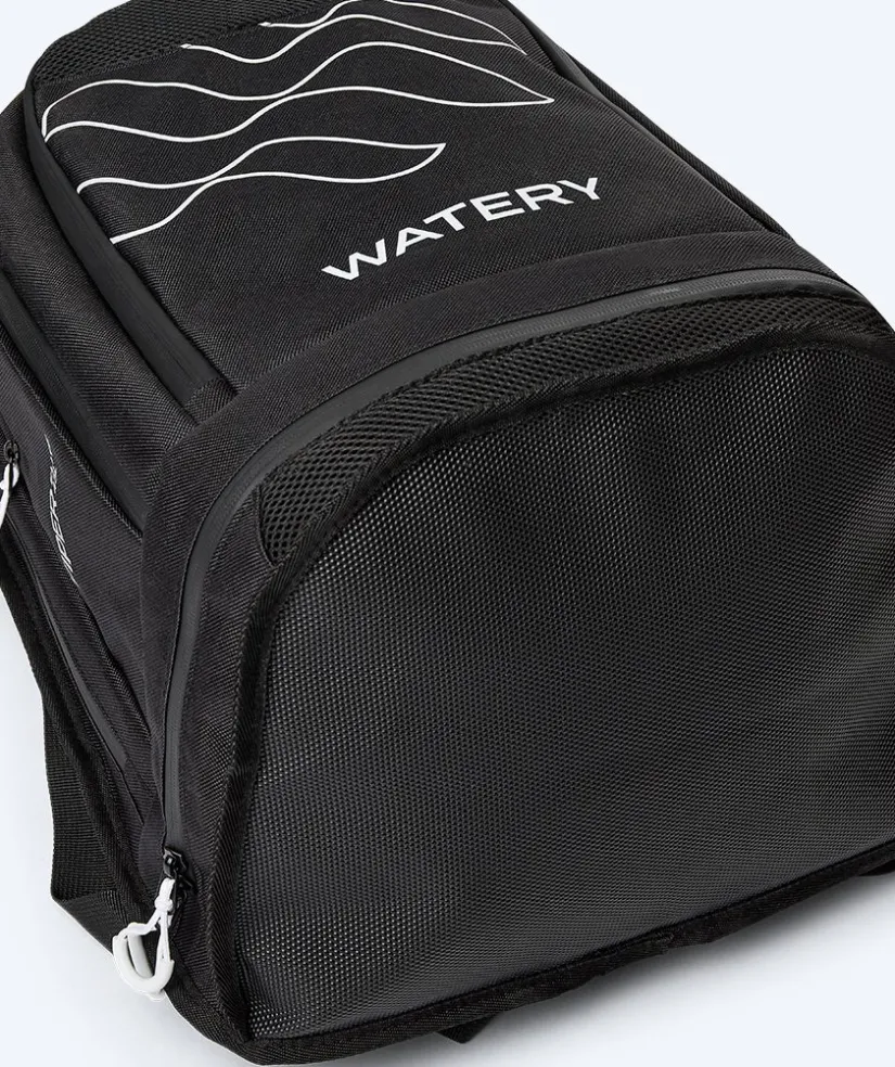 Best Watery svømmetaske - Viper Elite 45L - Sort/hvid