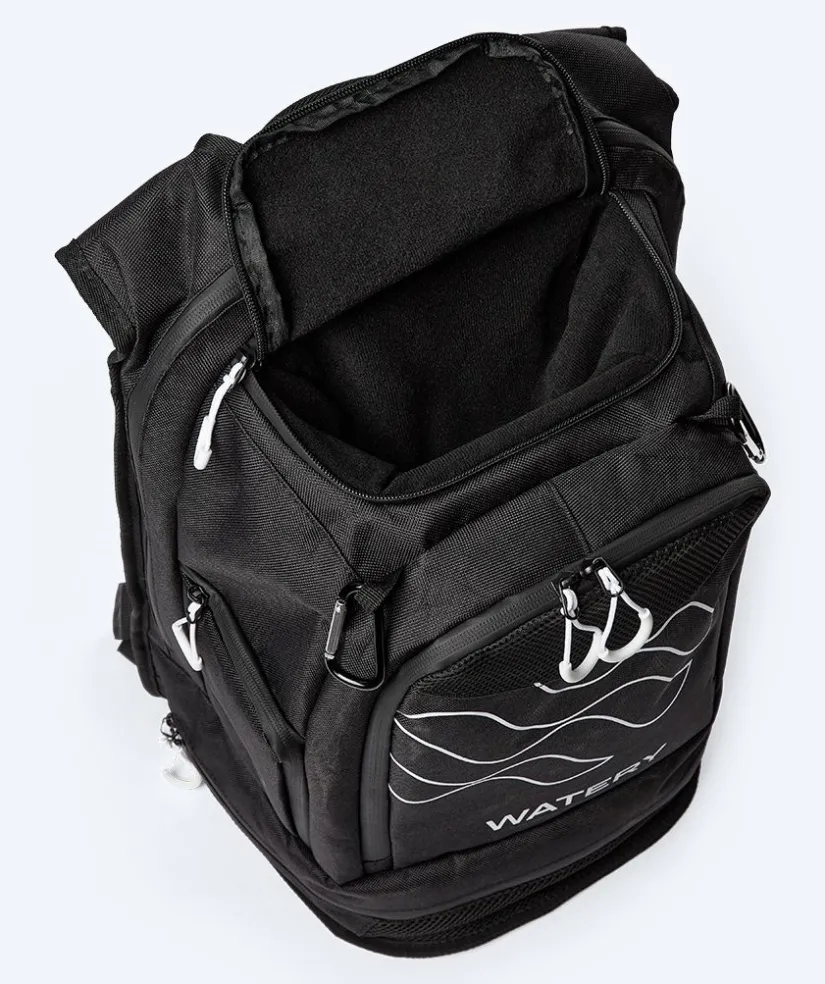 Best Watery svømmetaske - Viper Elite 45L - Sort/hvid