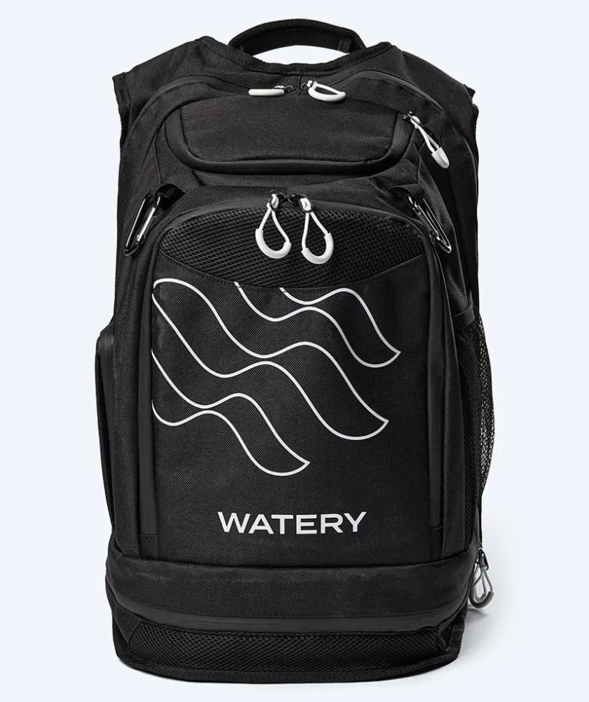 Best Watery svømmetaske - Viper Elite 45L - Sort/hvid