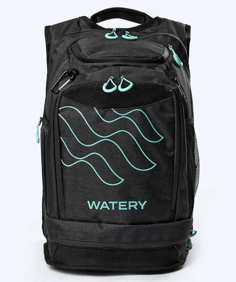 Clearance Watery svømmetaske - Viper Elite 45L - Sort/lyseblå