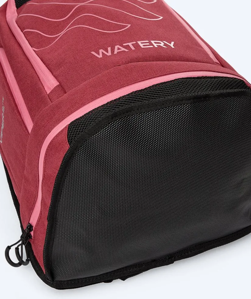 Best Watery svømmetaske - Viper Elite 45L - Rød/lyserød