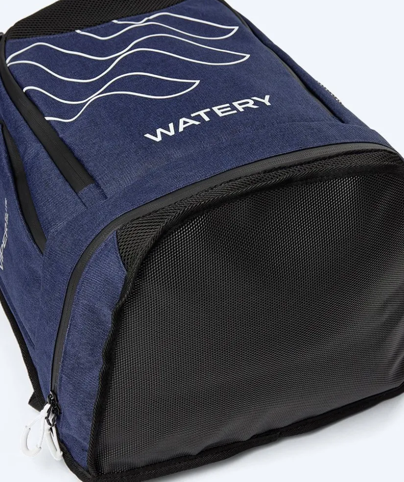 Sale Watery svømmetaske - Viper Elite 45L - Mørkeblå/hvid