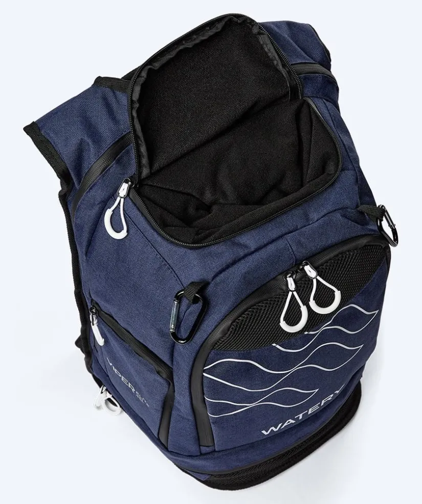 Sale Watery svømmetaske - Viper Elite 45L - Mørkeblå/hvid