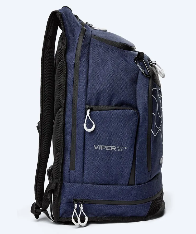 Sale Watery svømmetaske - Viper Elite 45L - Mørkeblå/hvid
