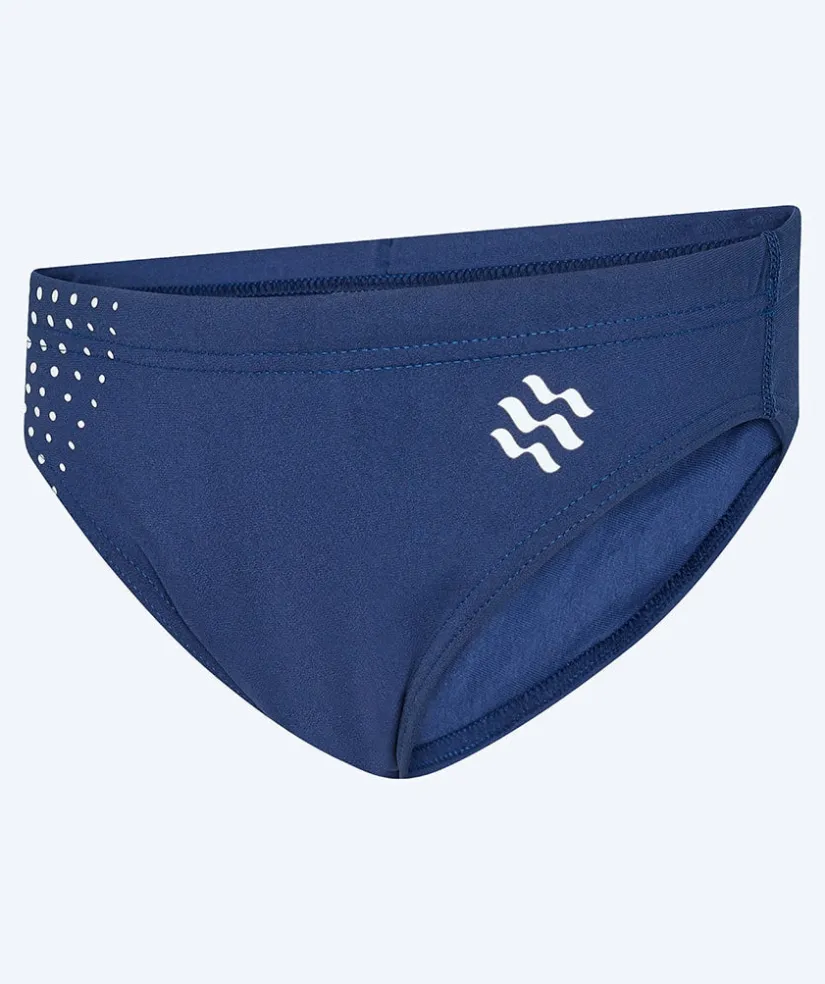 Sale Watery trekantede badebukser til drenge - Budgie Eco - Blue Sporty