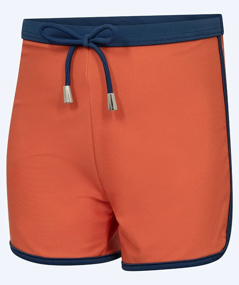 Watery UV-badeshorts til børn - Manami - Orange/blå