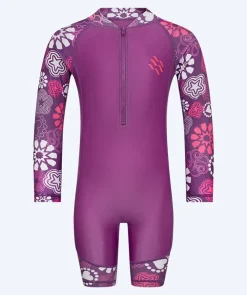 Outlet Watery UV-dragt til børn - Athena Langærmet Rashguard - Lilla