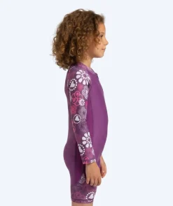 Outlet Watery UV-dragt til børn - Athena Langærmet Rashguard - Lilla