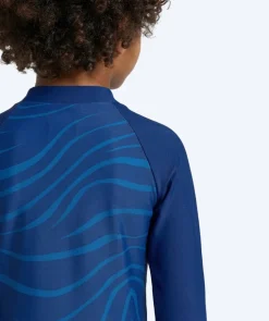 Watery UV-dragt til børn - Fjord Langærmet Rashguard - Mørkeblå