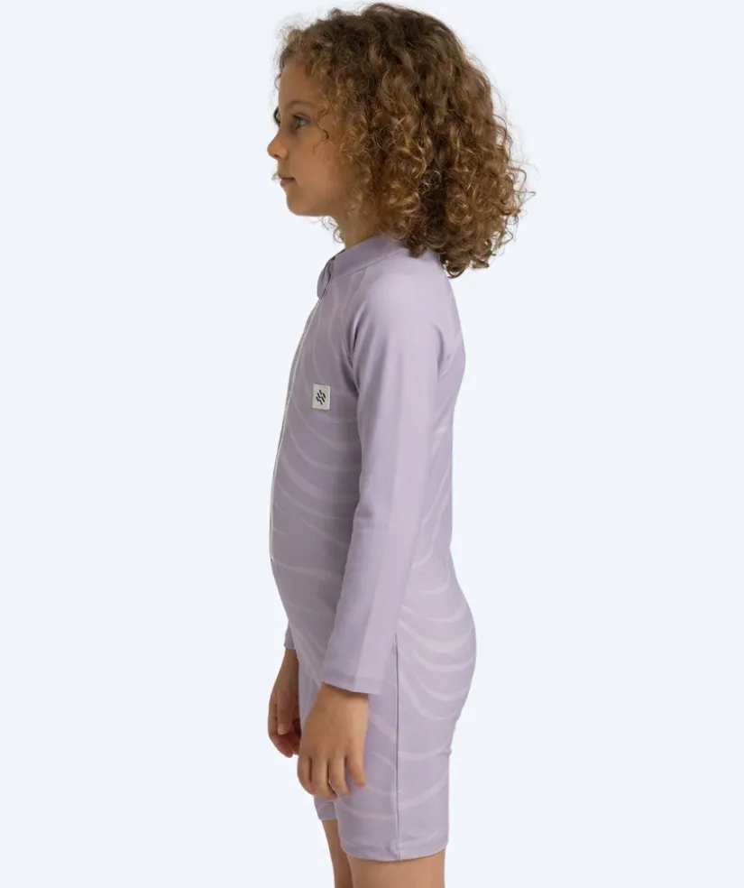 Outlet Watery UV-dragt til børn - Fjord Langærmet Rashguard - Lilla