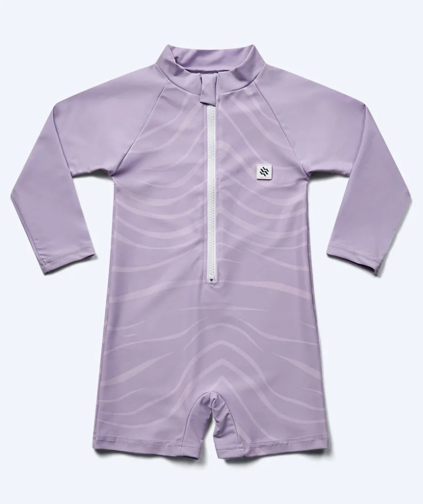 Outlet Watery UV-dragt til børn - Fjord Langærmet Rashguard - Lilla