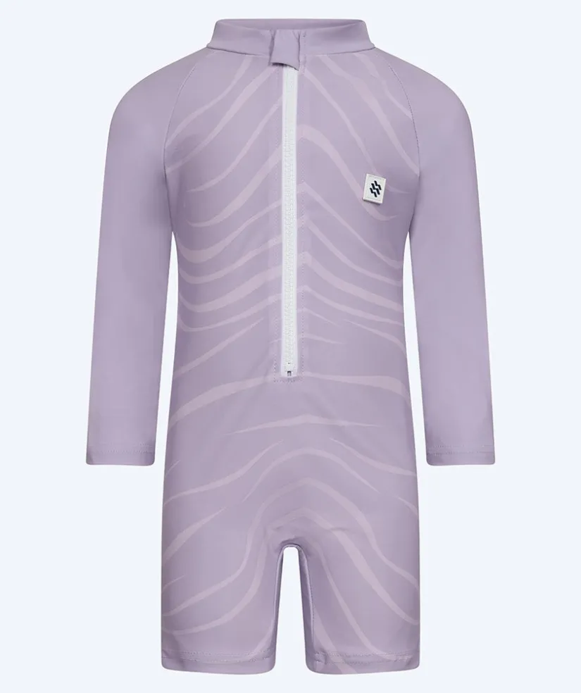 Outlet Watery UV-dragt til børn - Fjord Langærmet Rashguard - Lilla