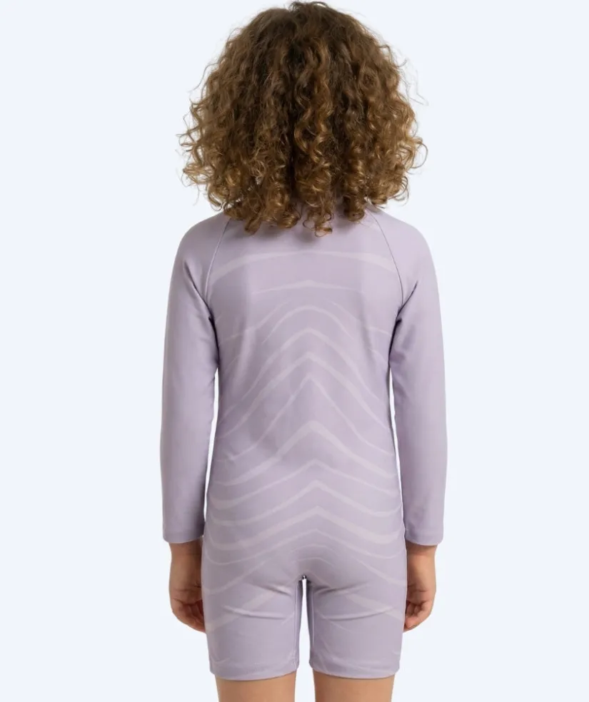 Outlet Watery UV-dragt til børn - Fjord Langærmet Rashguard - Lilla