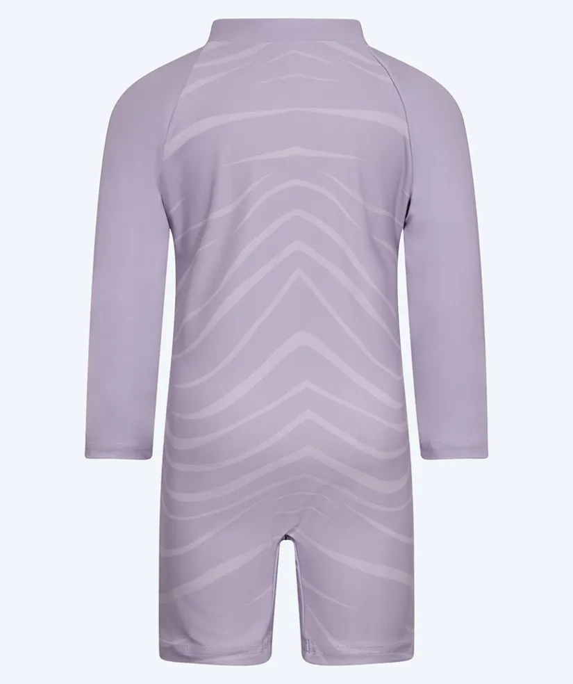 Outlet Watery UV-dragt til børn - Fjord Langærmet Rashguard - Lilla