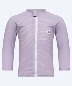 Watery UV-trøje til børn - Fjord Langærmet Rashguard - Lilla