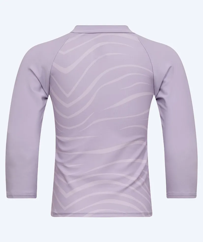 Watery UV-trøje til børn - Fjord Langærmet Rashguard - Lilla