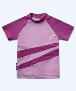 Best Watery UV-trøje til børn - Manami Kortærmet Rashguard - Atlantic Purple