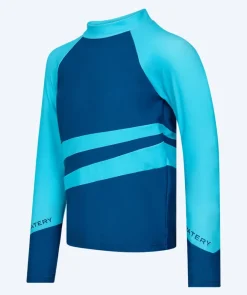 New Watery UV-trøje til børn - Manami Langærmet Rashguard - Atlantic Blue