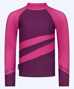 Best Watery UV-trøje til børn - Manami Langærmet Rashguard - Lilla