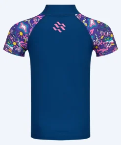 Best Watery UV-trøje til børn - Osiris Kortærmet Rashguard - Multi/mørkeblå