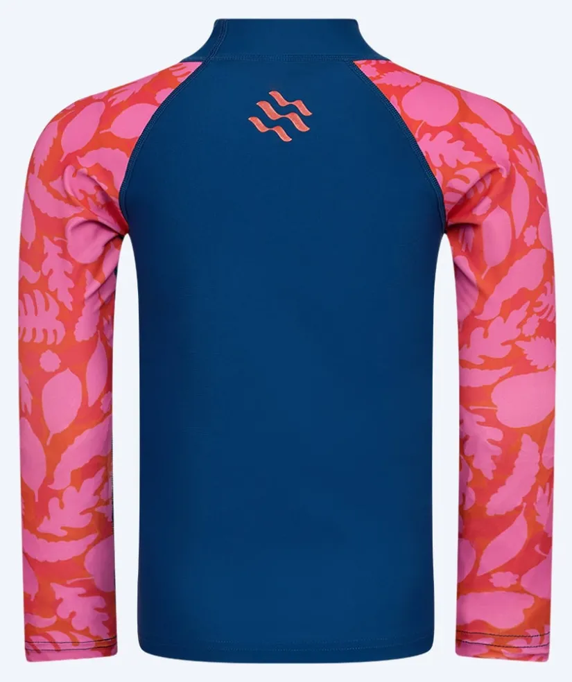 Sale Watery UV-trøje til børn - Osiris Langærmet Rashguard - Pink/mørkeblå