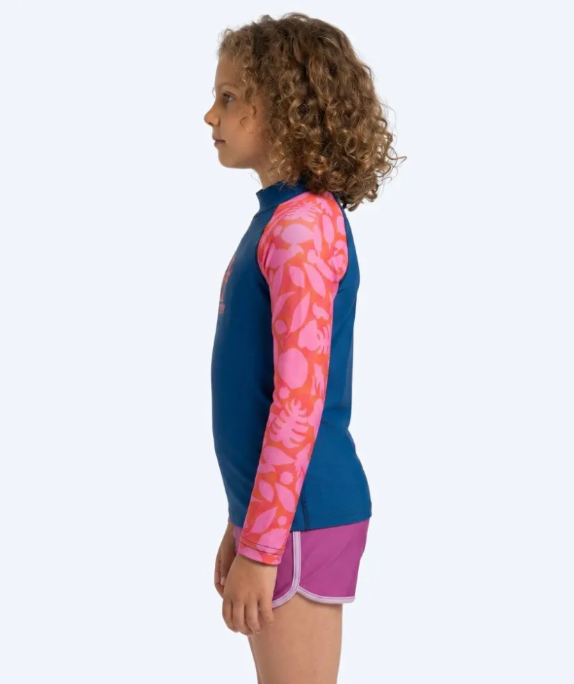 Sale Watery UV-trøje til børn - Osiris Langærmet Rashguard - Pink/mørkeblå