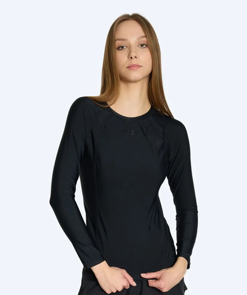 Discount Watery UV-trøje til damer - Remington Langærmet Rashguard - Sort