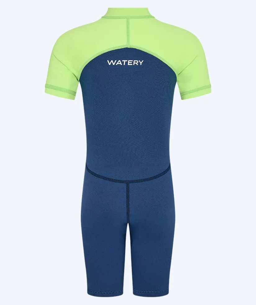Watery UV våddragt til børn - Calypso Shorty - Atlantic Green