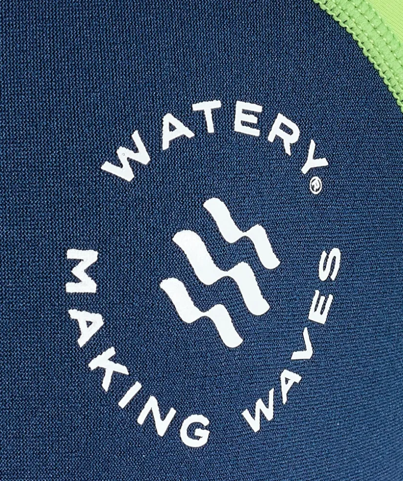 Watery UV våddragt til børn - Calypso Shorty - Atlantic Green
