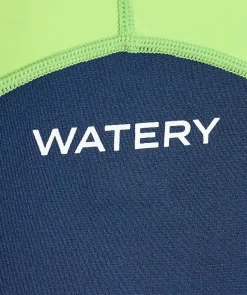 Watery UV våddragt til børn - Calypso Shorty - Atlantic Green