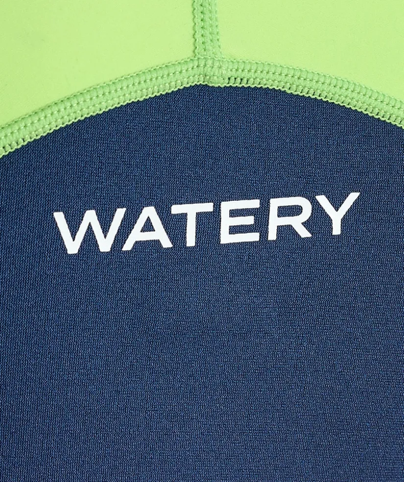 Watery UV våddragt til børn - Calypso Shorty - Atlantic Green