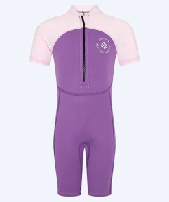 Outlet Watery UV våddragt til børn - Calypso Shorty - Atlantic Purple