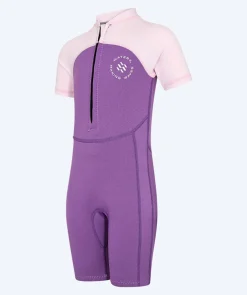 Outlet Watery UV våddragt til børn - Calypso Shorty - Atlantic Purple
