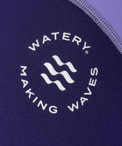 New Watery UV våddragt til børn - Calypso Shorty - Lilla