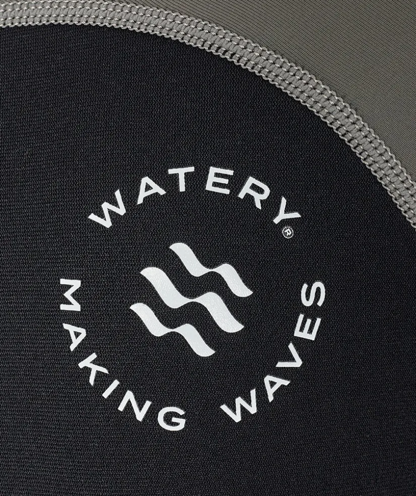 Outlet Watery UV våddragt til børn - Calypso Langærmet - Grå/sort