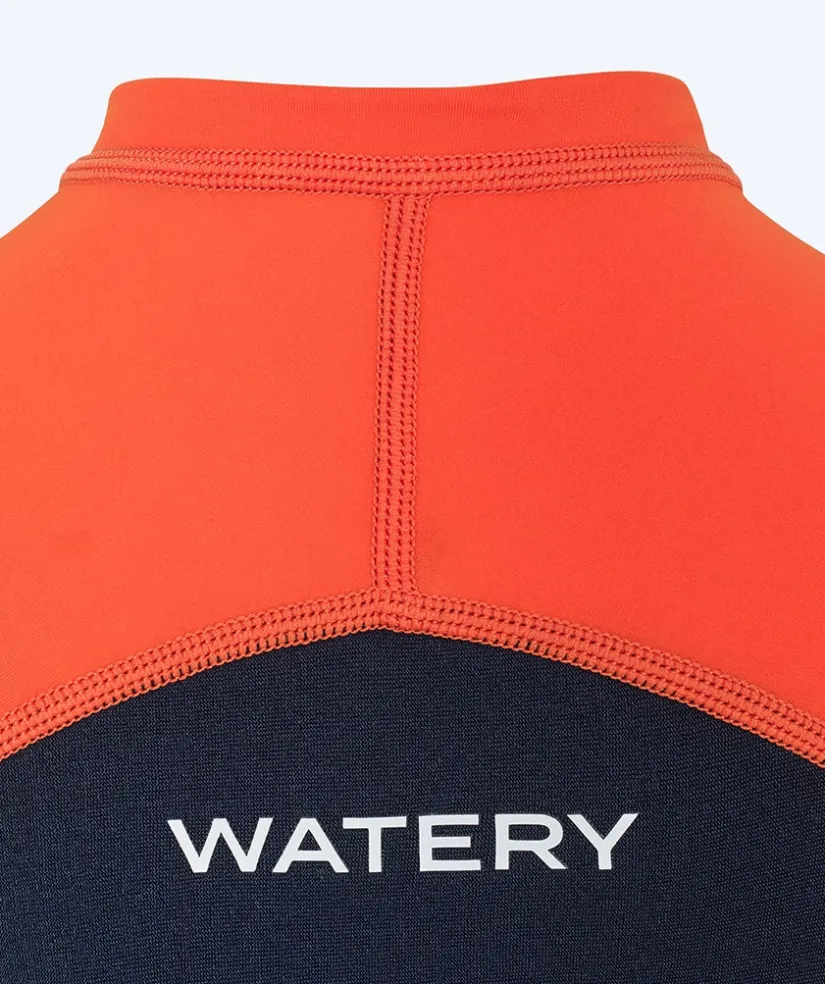Hot Watery UV våddragt til børn - Calypso Shorty - Orange/blå