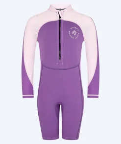 New Watery UV våddragt til børn - Calypso Langærmet - Atlantic Purple
