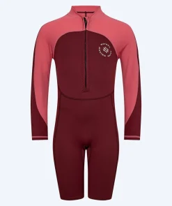 Sale Watery UV våddragt til børn - Calypso Langærmet - Rød/pink
