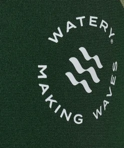 Hot Watery UV våddragt til børn - Calypso Langærmet - Grøn/lysegrøn