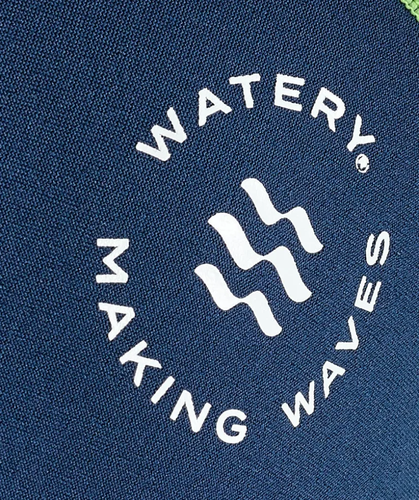Outlet Watery UV våddragt til børn - Calypso Langærmet - Atlantic Green