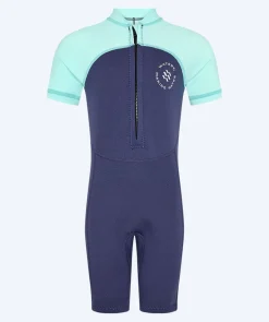 Outlet Watery UV våddragt til børn - Calypso Shorty - Atlantic Turquoise