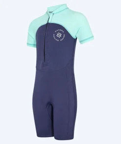 Outlet Watery UV våddragt til børn - Calypso Shorty - Atlantic Turquoise