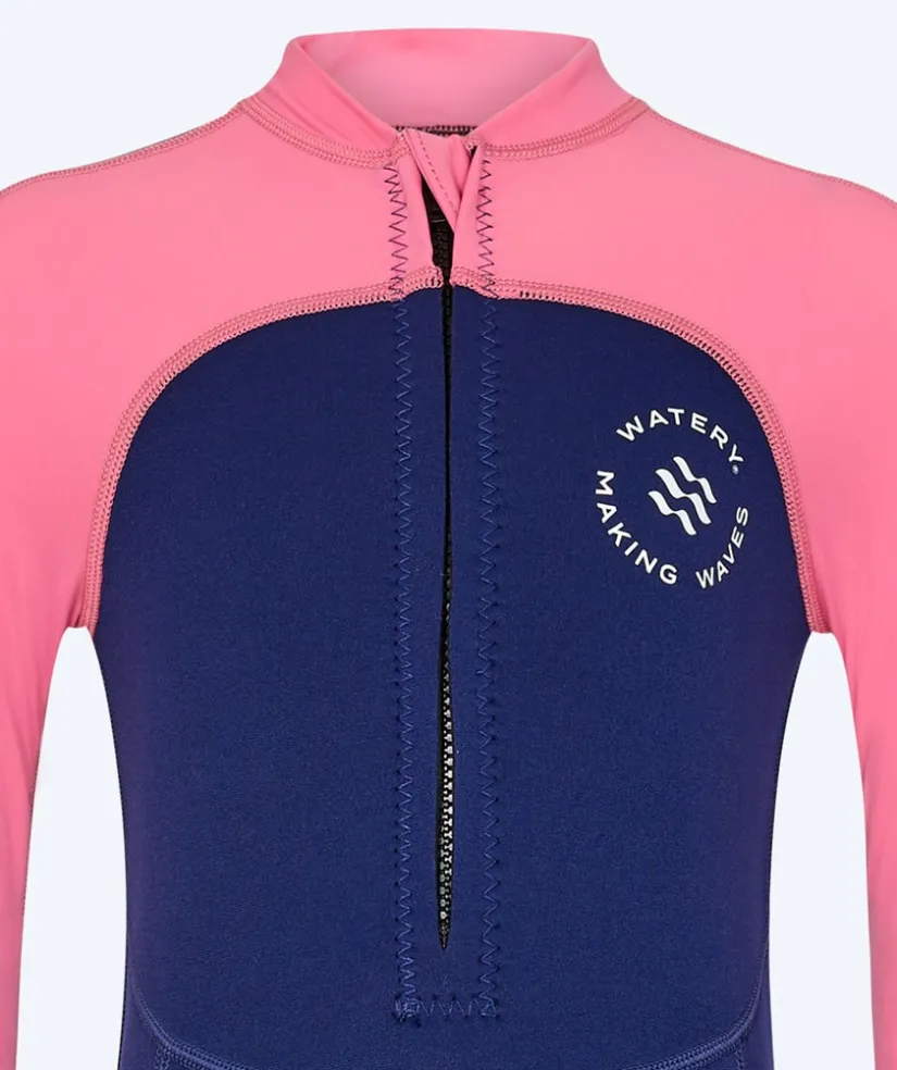 New Watery UV våddragt til børn - Calypso Full-Body - Pink